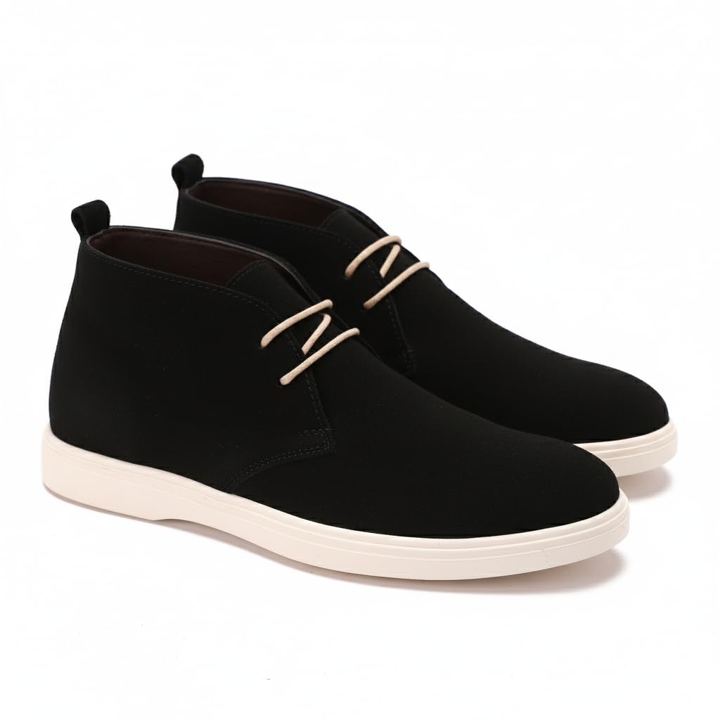 Genuine Leather Suede Turkish Rubber Sole for Men