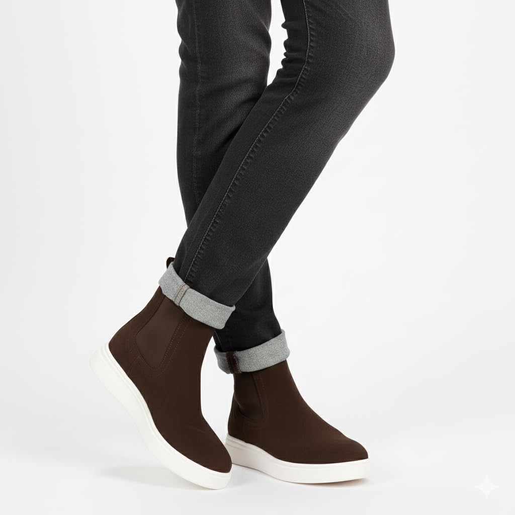 Comfortable men's shoes made of genuine suede leather with a Turkish rubber sole.