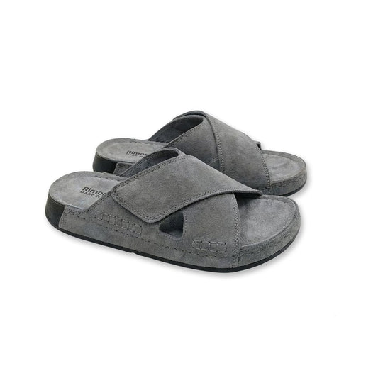 Men genuine leather slipper fashion casual look - Anti-slip - Code M37