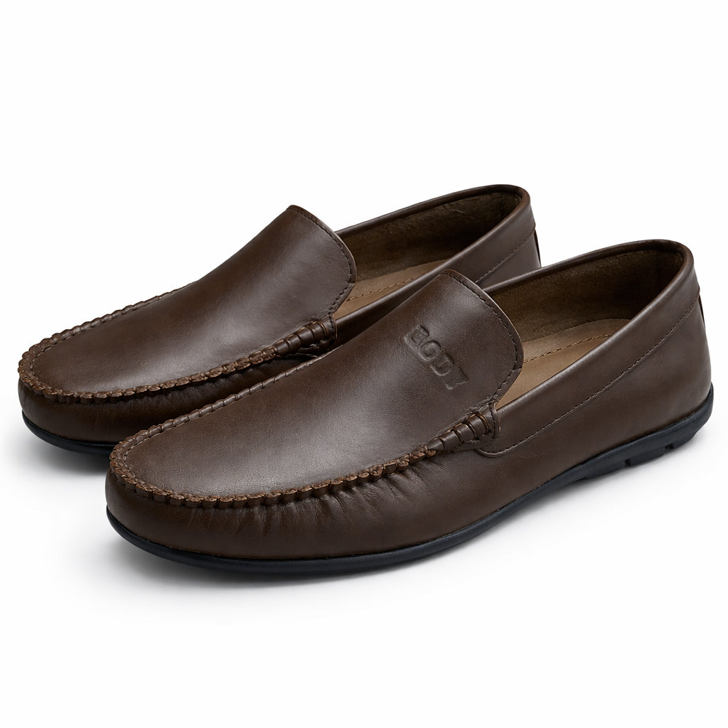 Men's loafer shoes in premium genuine leather – stylish design and all-day comfort