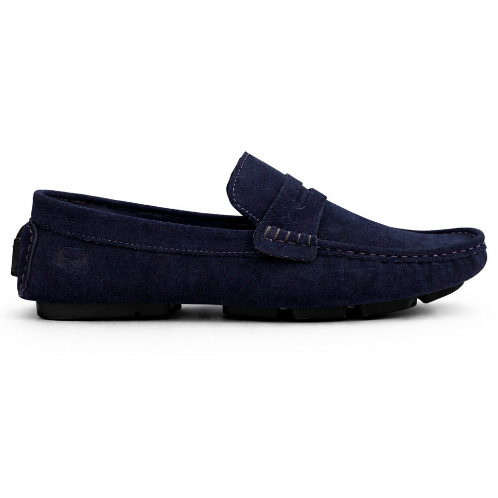 Men's loafer shoes in genuine suede leather – style and comfort, Baby Day