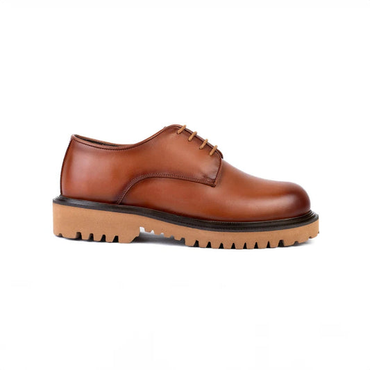 Men's genuine leather shoes with a lightweight and comfortable EVA sole - available in various colors and sizes