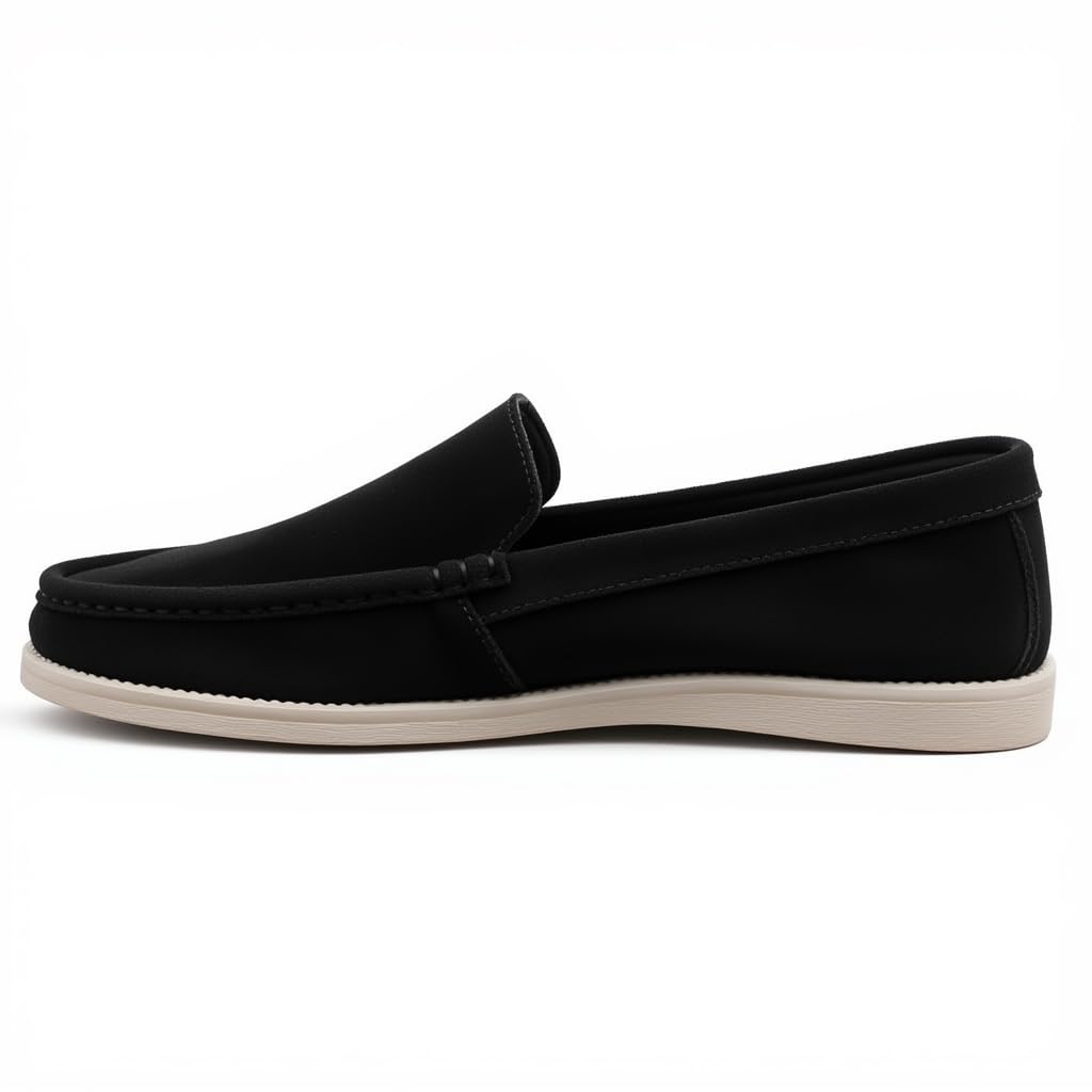 Men’s suede loafers – modern moccasin design, lightweight and extremely comfortable for daily and casual wear. - K1