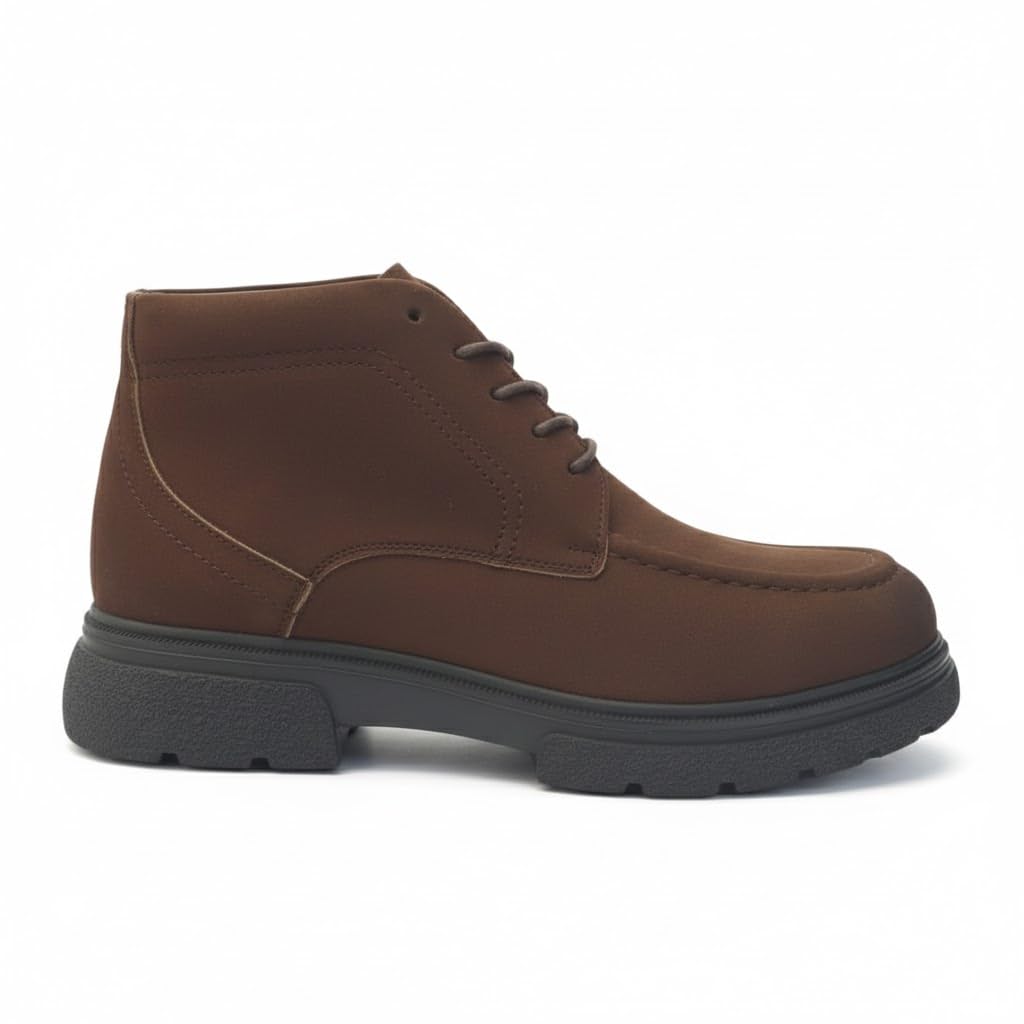 Stylish men's shoes made of suede - equipped with a comfortable Turkish rubber sole - available in various colors and sizes