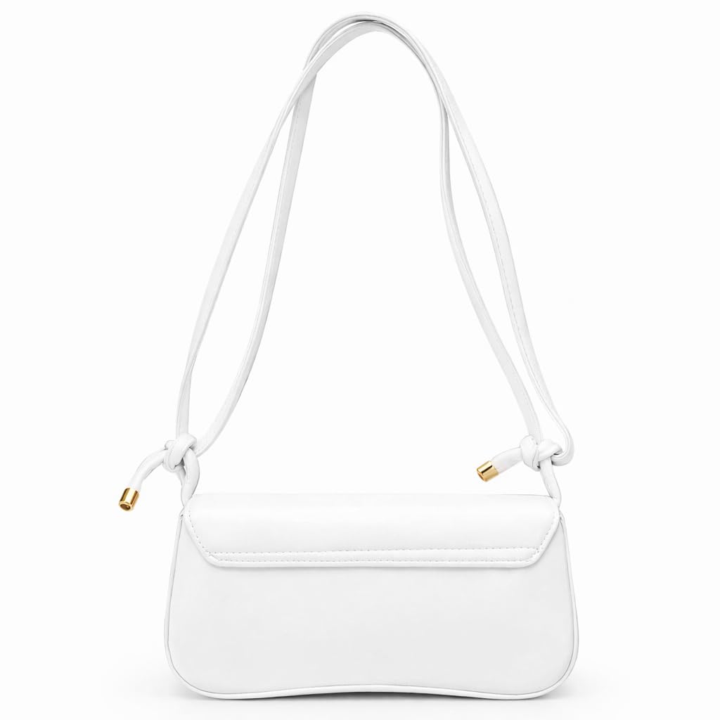 Small leather women’s handbag with a modern design and a long strap – suitable for evening events and everyday outings.