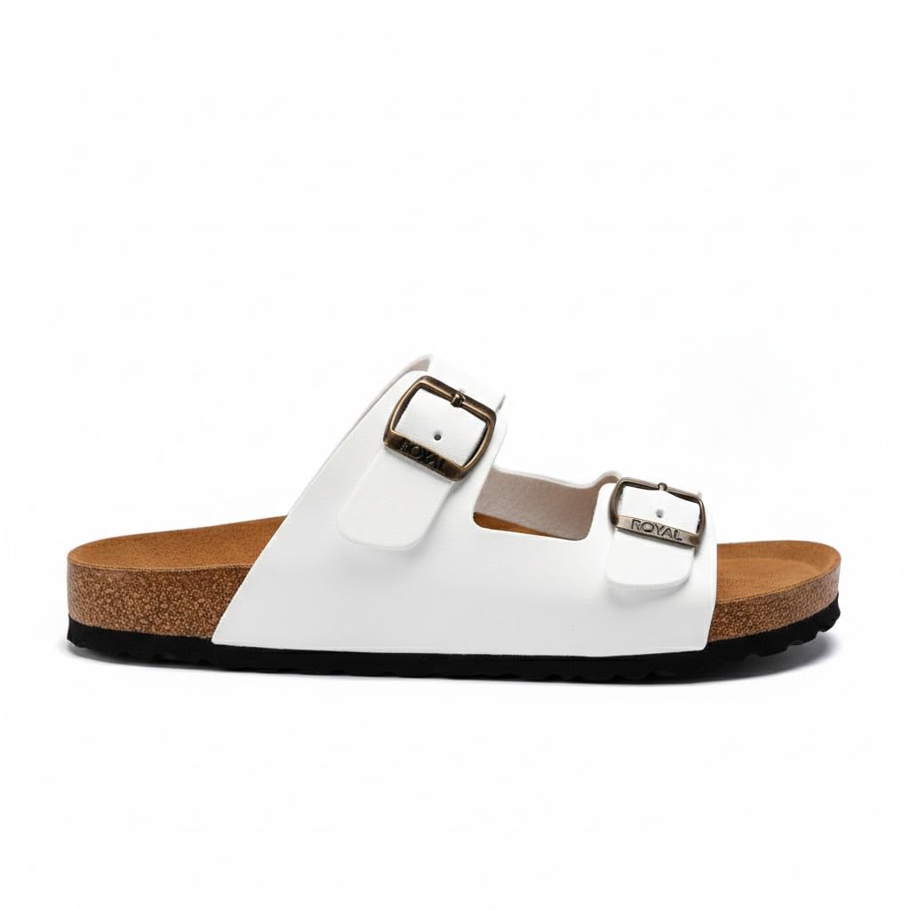 Men genuine leather slipper fashion casual look - Anti-slip  - Code 102