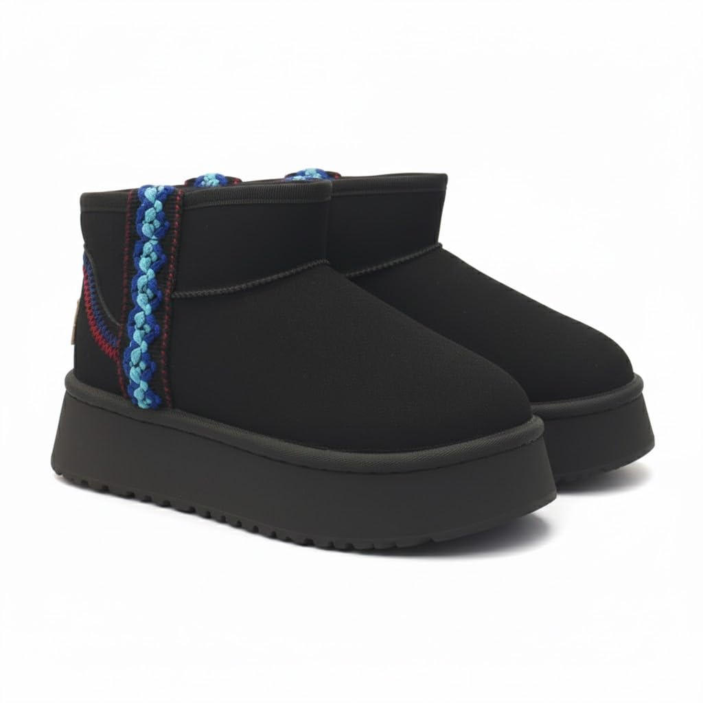 Comfortable and stylish women's lined winter boots - available in various sizes and colors