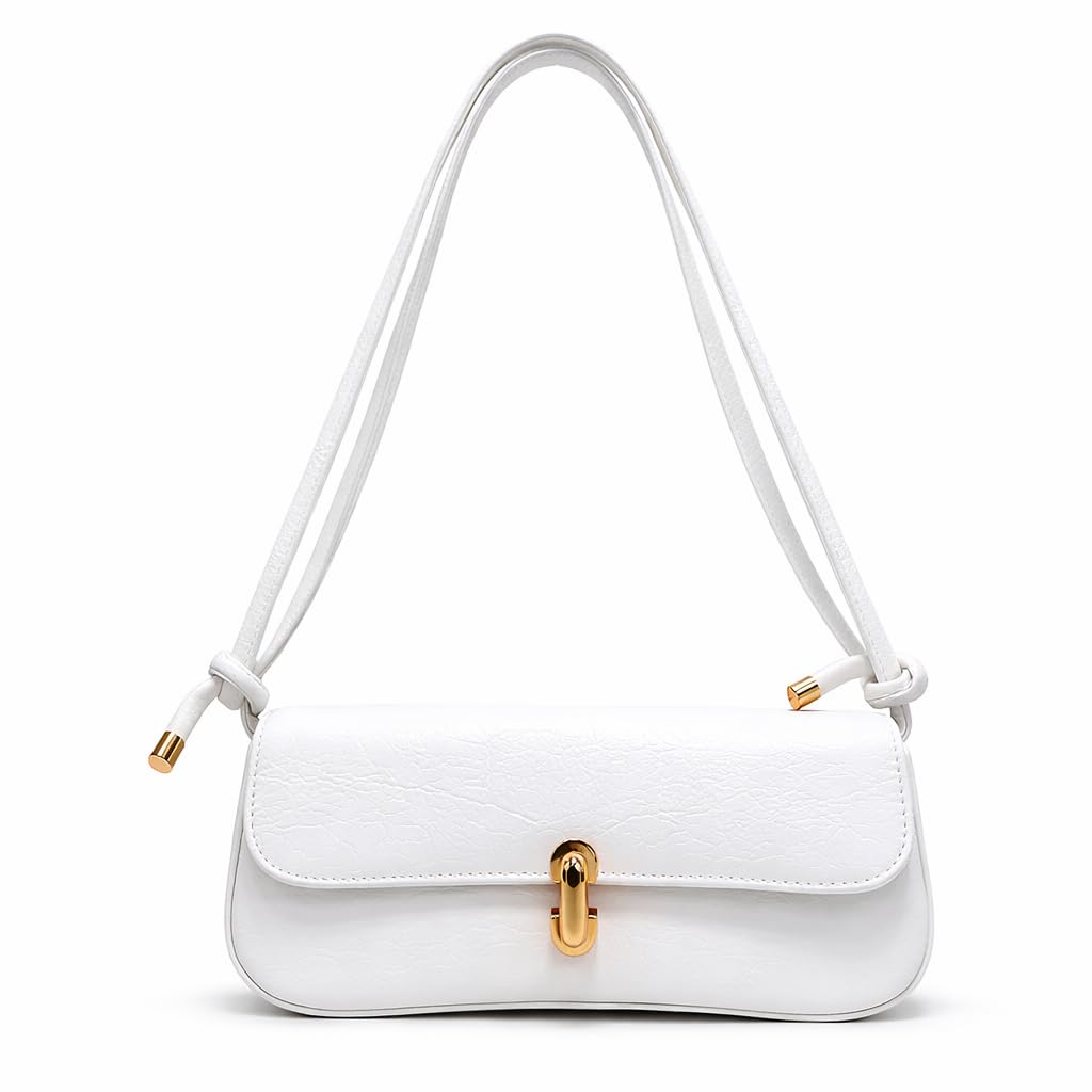 Small leather women’s handbag with a modern design and a long strap – suitable for evening events and everyday outings.