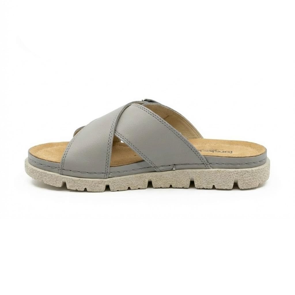 Men genuine leather slipper fashion casual look - Anti-slip  - Code 1400