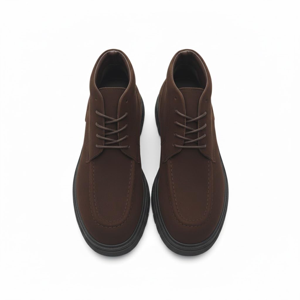 Stylish men's shoes made of suede - equipped with a comfortable Turkish rubber sole - available in various colors and sizes