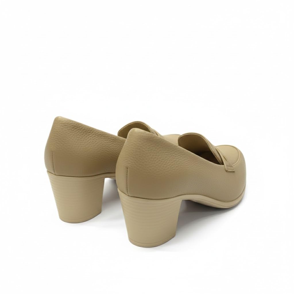 Elegant women's shoes with a comfortable heel and a classic touch - available in various colors and sizes