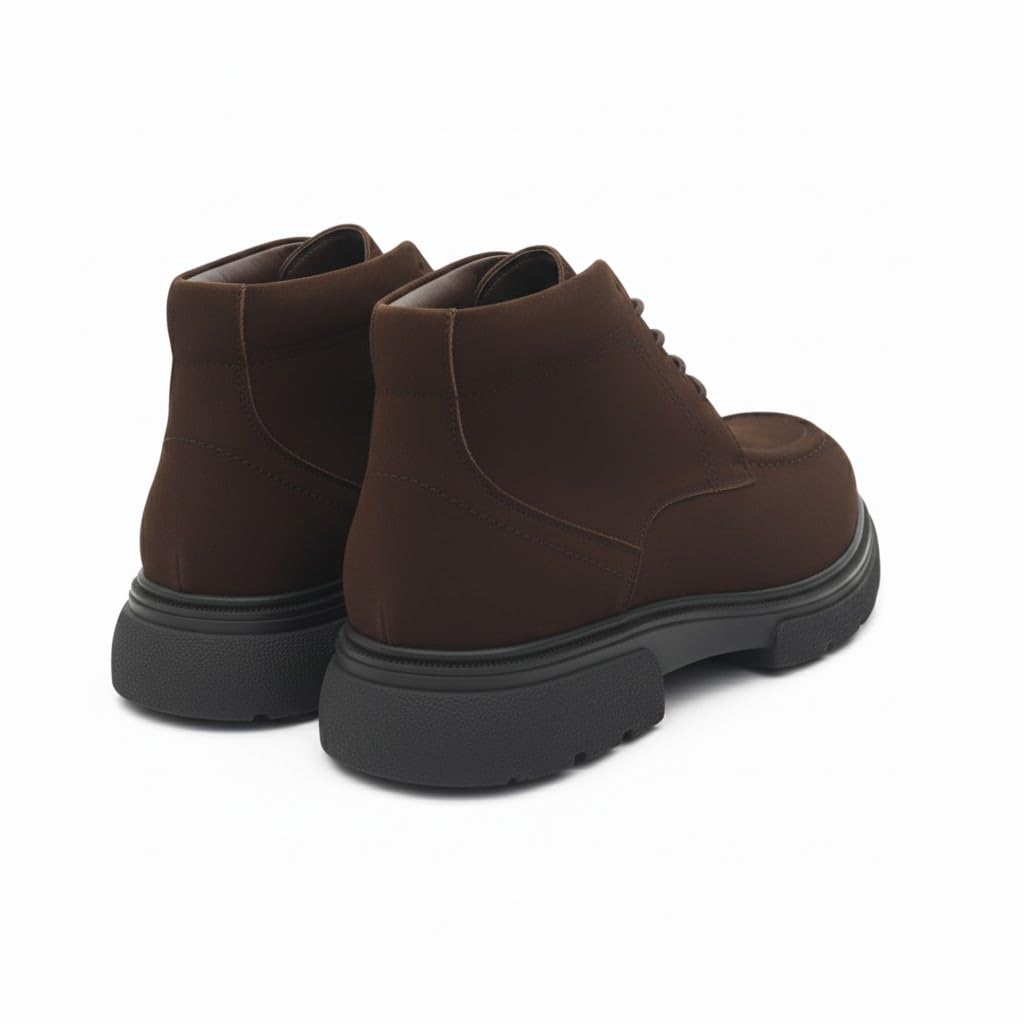 Stylish men's shoes made of suede - equipped with a comfortable Turkish rubber sole - available in various colors and sizes