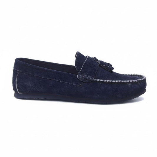 Men’s suede loafers – modern moccasin design, lightweight and extremely comfortable for daily and casual wear.   - S30