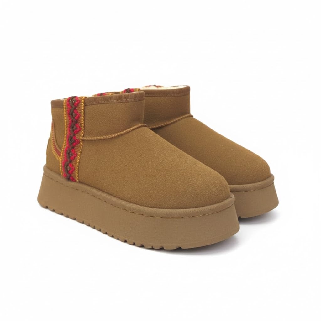 Comfortable and stylish women's lined winter boots - available in various sizes and colors