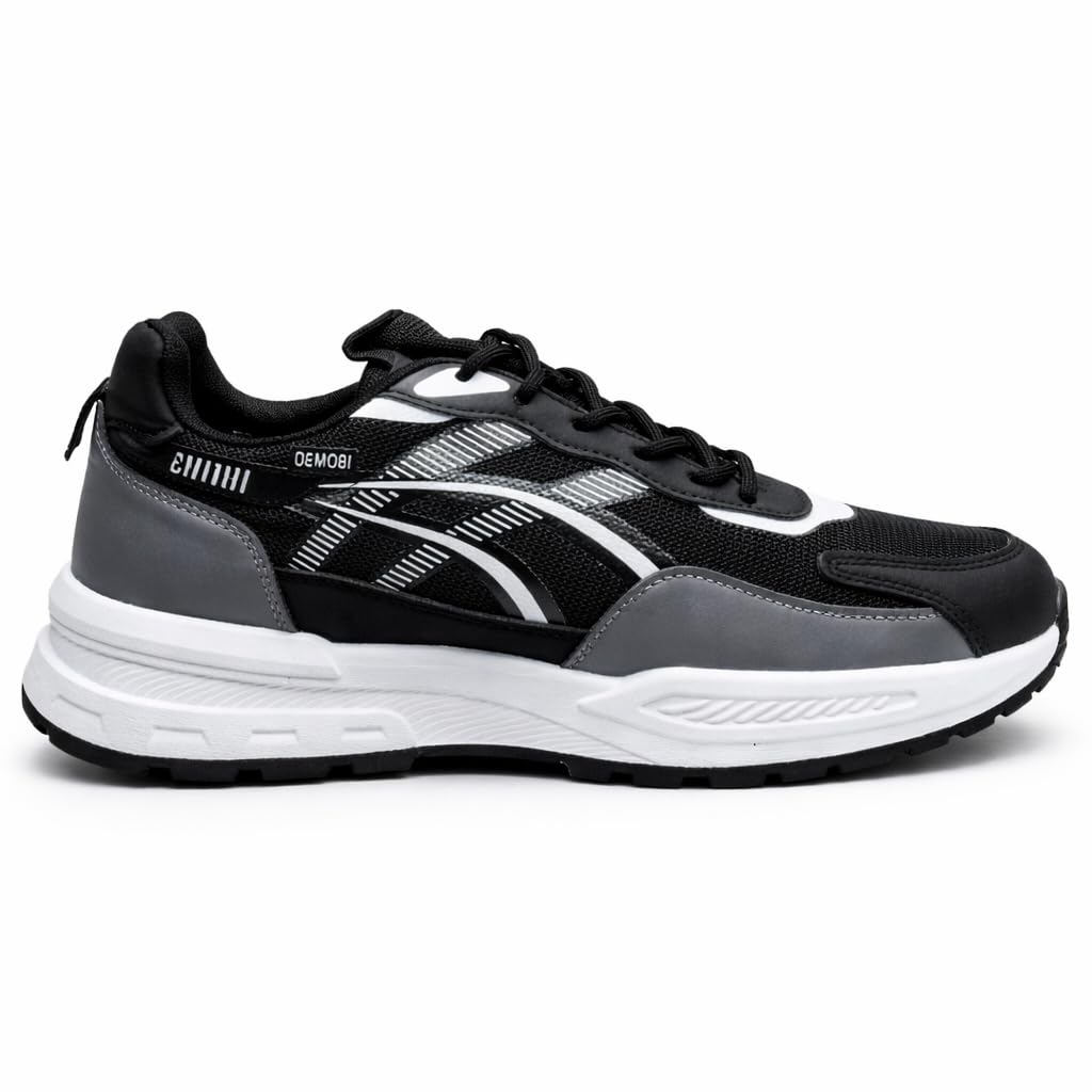 Men’s Comfortable Sports Sneakers with a Modern Design – Lightweight Shoes for Walking, Running, and Daily Use with an Anti-Slip Sole.