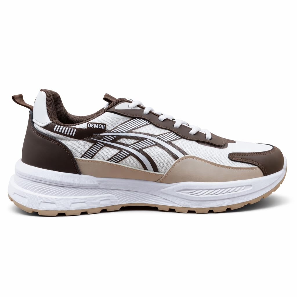 Men’s Comfortable Sports Sneakers with a Modern Design – Lightweight Shoes for Walking, Running, and Daily Use with an Anti-Slip Sole.
