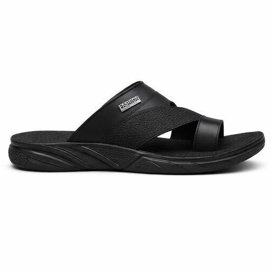 Men’s Leather Slippers – Modern Comfortable Design with High-Quality Material and a Cushioned Orthopedic Sole – Perfect for Daily Wear and Outings.