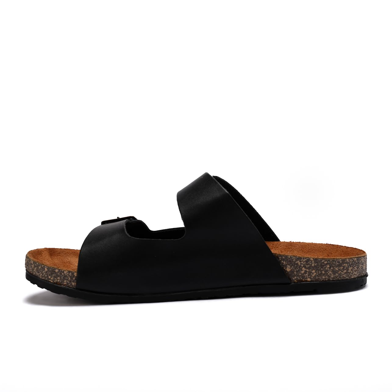 Men genuine leather slipper fashion casual look - Anti-slip  - Code 102