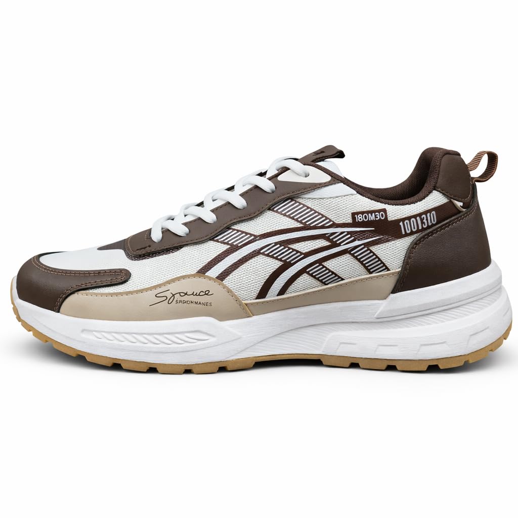 Men’s Comfortable Sports Sneakers with a Modern Design – Lightweight Shoes for Walking, Running, and Daily Use with an Anti-Slip Sole.