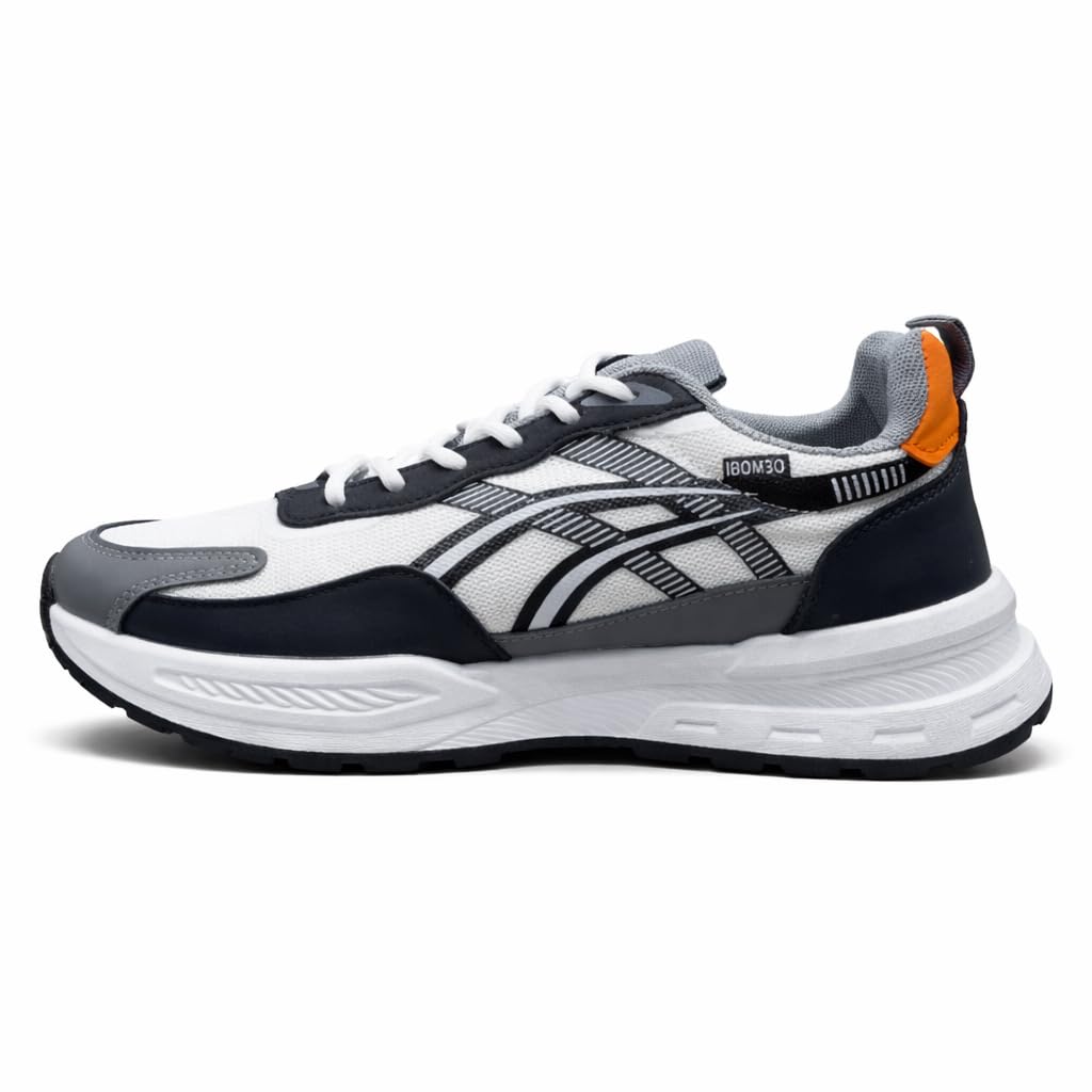Men’s Comfortable Sports Sneakers with a Modern Design – Lightweight Shoes for Walking, Running, and Daily Use with an Anti-Slip Sole.