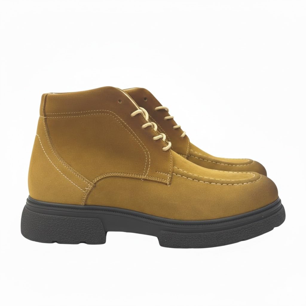 Stylish men's shoes made of suede - equipped with a comfortable Turkish rubber sole - available in various colors and sizes