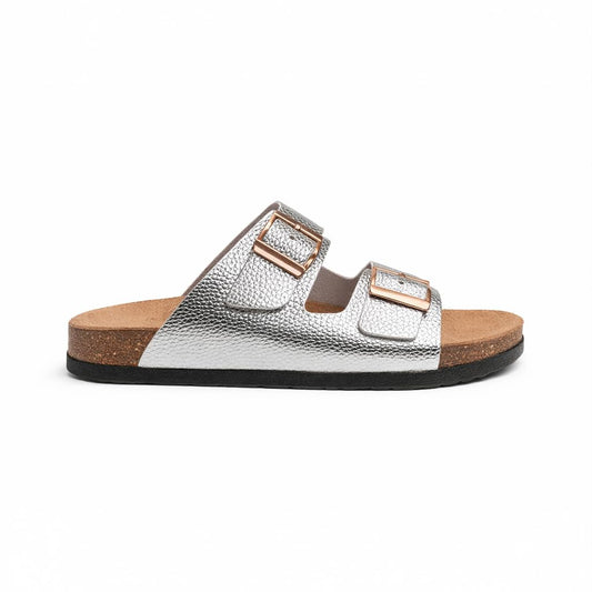 Women’s Orthopedic Slippers with Two Adjustable Straps – Comfortable Footbed Supporting the Arch and Anti-Slip Base – Modern Design for Daily and Summer Wear.