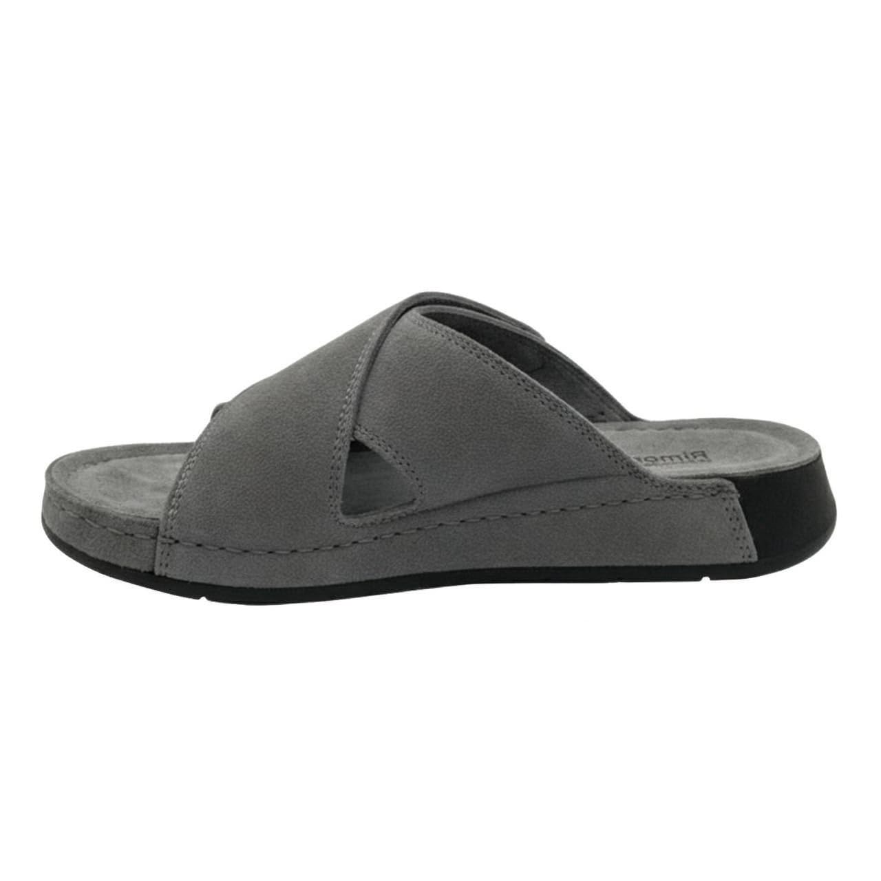 Men genuine leather slipper fashion casual look - Anti-slip  - Code M37