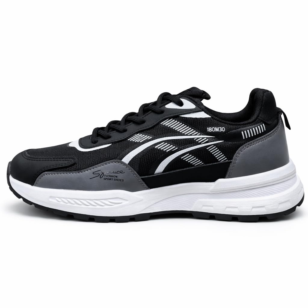 Men’s Comfortable Sports Sneakers with a Modern Design – Lightweight Shoes for Walking, Running, and Daily Use with an Anti-Slip Sole.