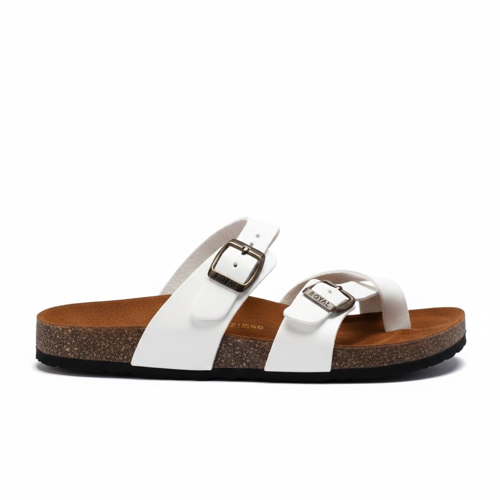 Men genuine leather slipper fashion casual look - Anti-slip  - Code 100