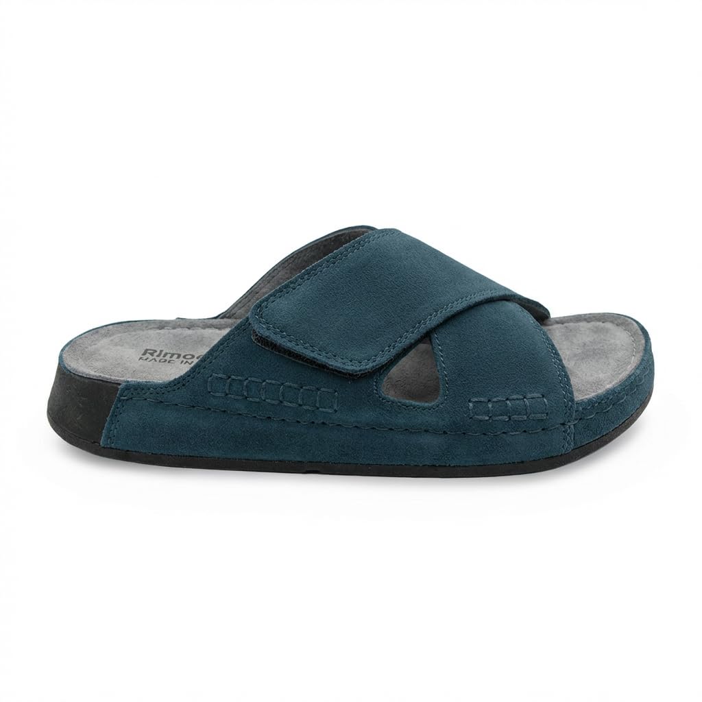 Men genuine leather slipper fashion casual look - Anti-slip  - Code M37