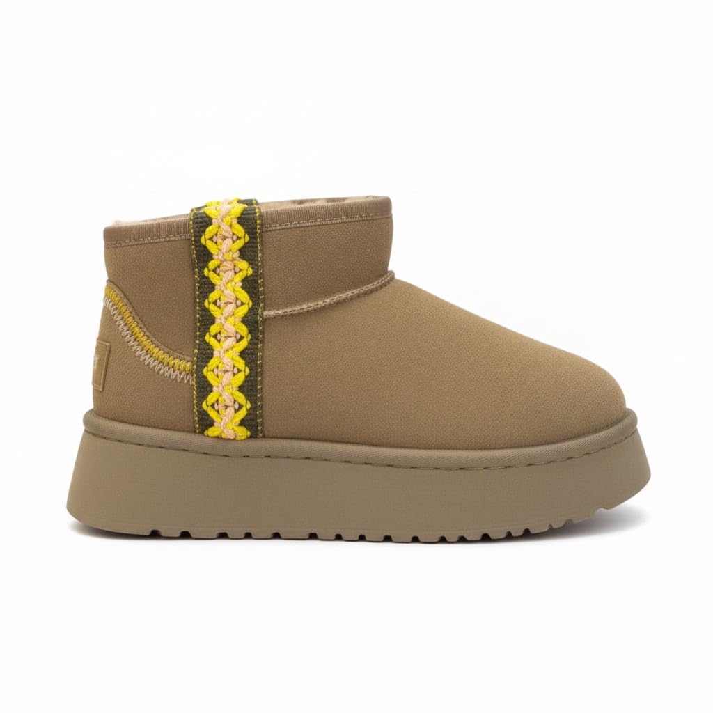 Comfortable and stylish women's lined winter boots - available in various sizes and colors