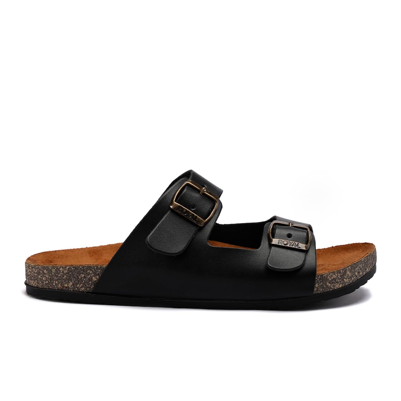 Men genuine leather slipper fashion casual look - Anti-slip  - Code 102