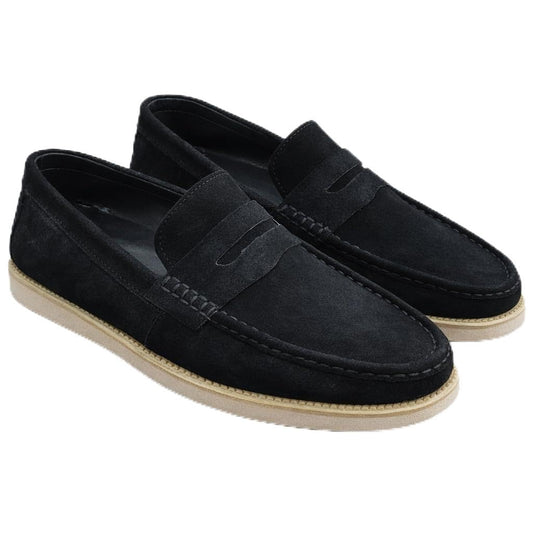 Men’s suede loafers – modern moccasin design, lightweight and extremely comfortable for daily and casual wear.  - K2