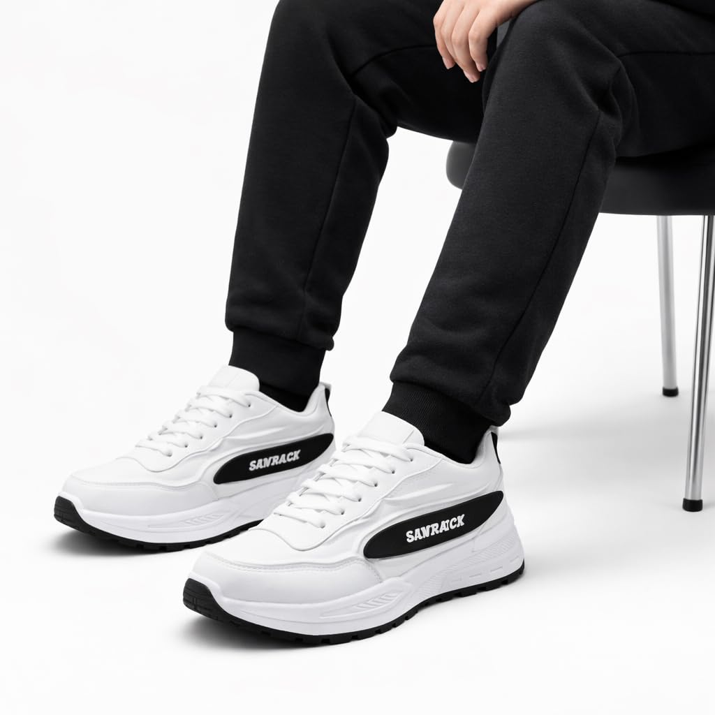 Men’s Comfortable Sports Sneakers with a Modern Design – Lightweight Shoes for Walking, Running, and Daily Use with an Anti-Slip Sole.