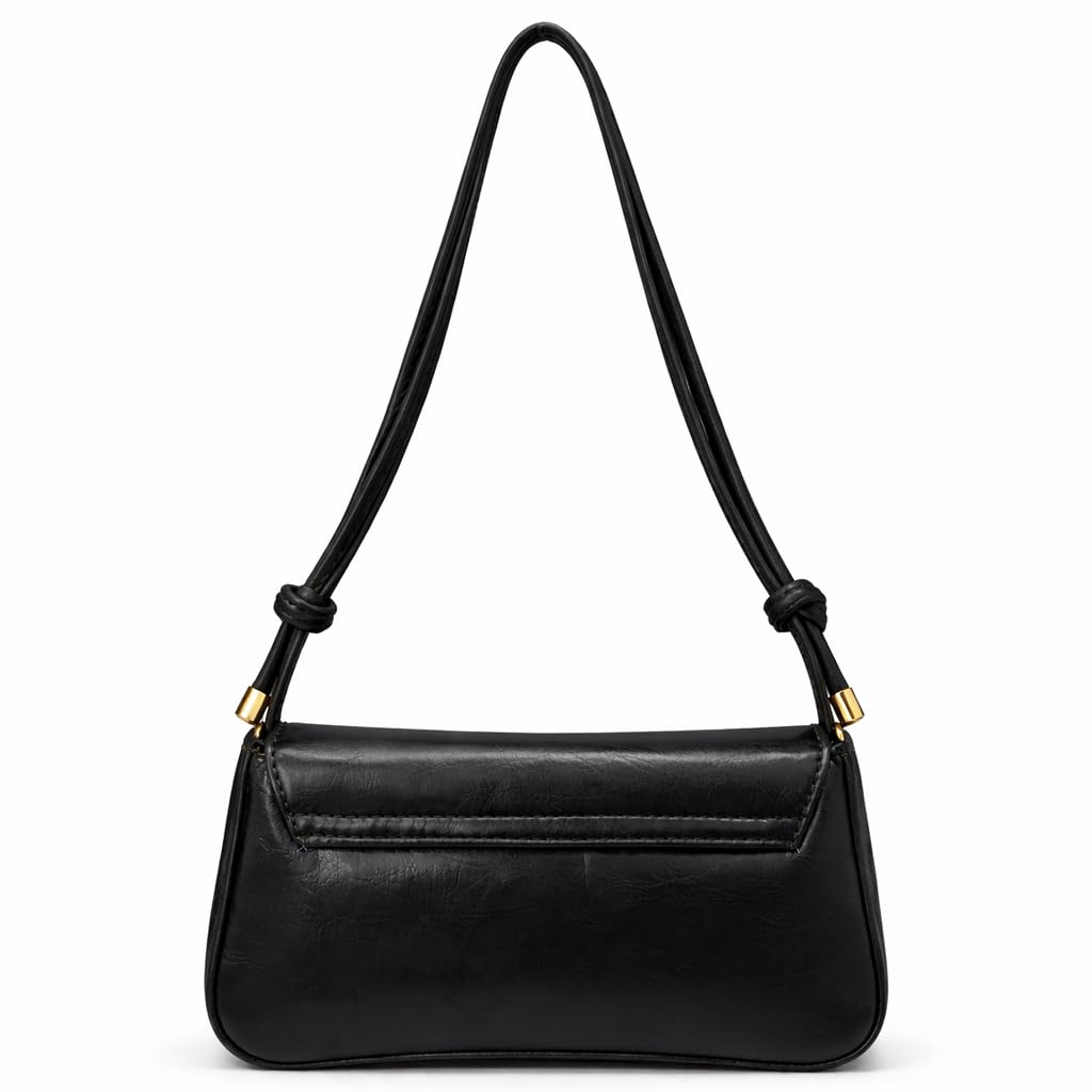 Small Cafe leather women’s handbag with a modern design and a long strap – suitable for evening events and everyday outings.