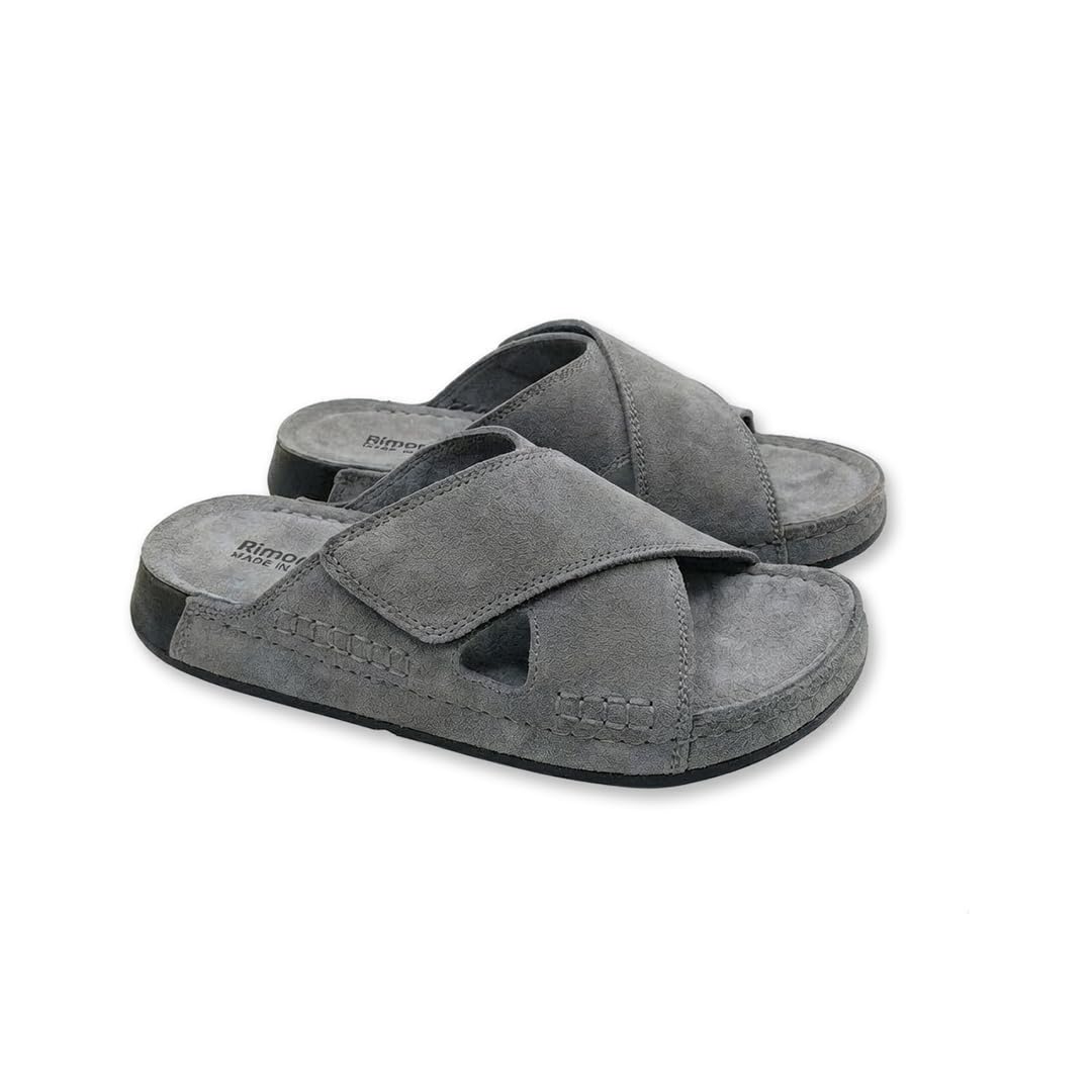 Men genuine leather slipper fashion casual look - Anti-slip  - Code M37