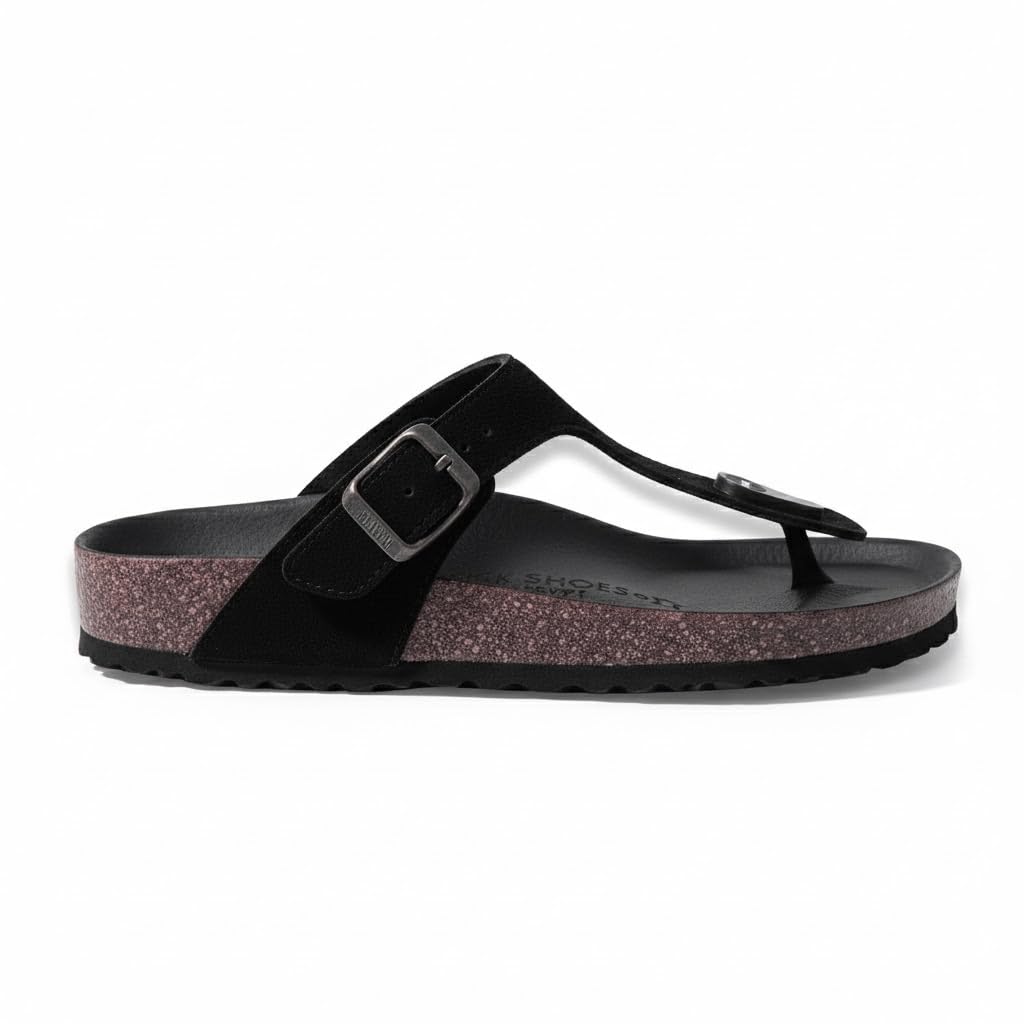 Men genuine leather slipper fashion casual look - Anti-slip  - Code 3000