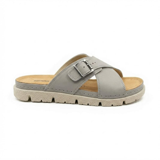 Men genuine leather slipper fashion casual look - Anti-slip  - Code 1400