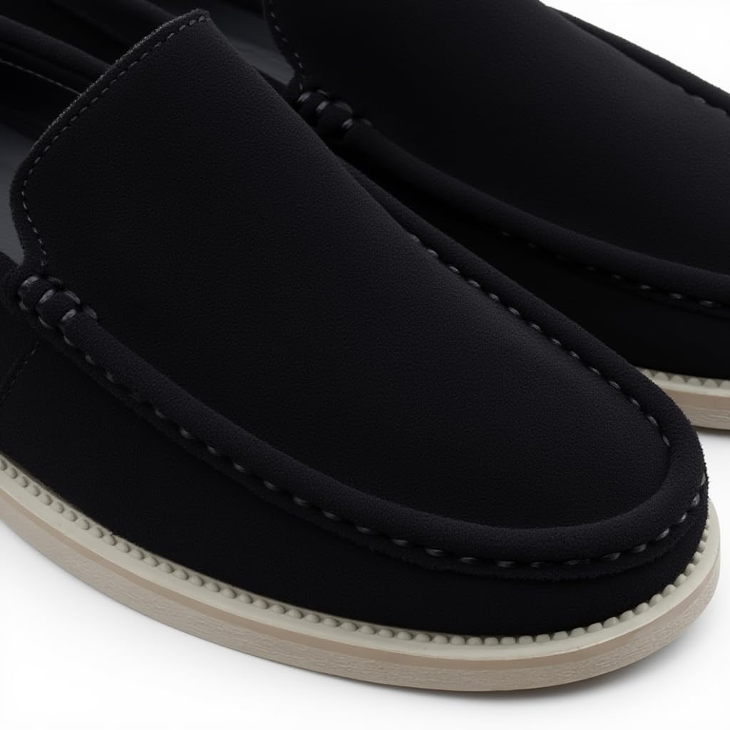 Men’s suede loafers – modern moccasin design, lightweight and extremely comfortable for daily and casual wear. - K1