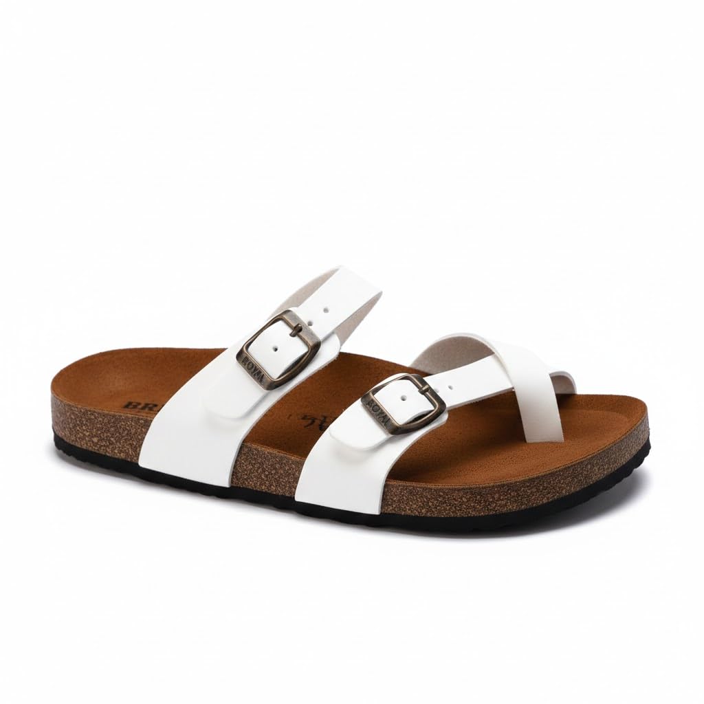 Men genuine leather slipper fashion casual look - Anti-slip  - Code 100