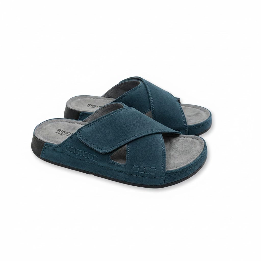 Men genuine leather slipper fashion casual look - Anti-slip  - Code M37
