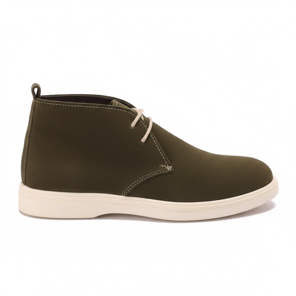 Genuine Leather Suede Turkish Rubber Sole for Men