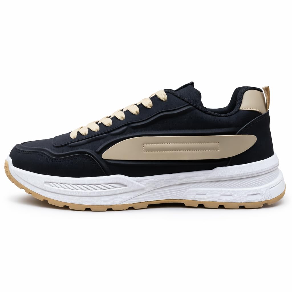 Men’s Comfortable Sports Sneakers with a Modern Design – Lightweight Shoes for Walking, Running, and Daily Use with an Anti-Slip Sole.