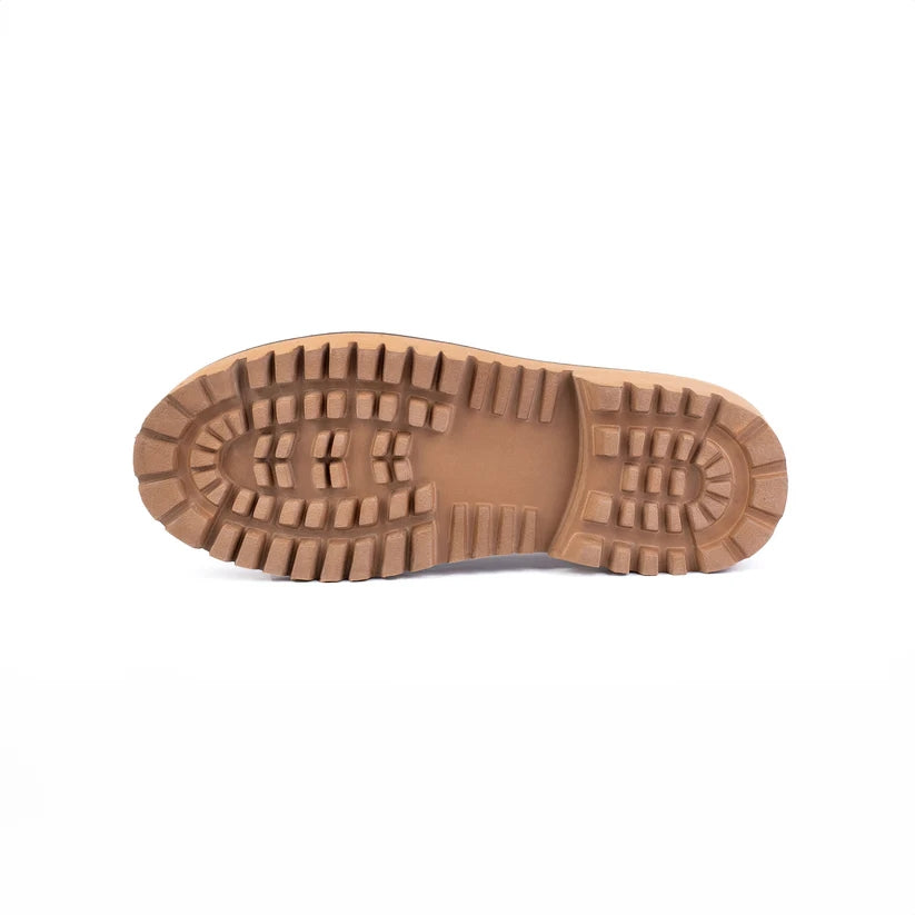 Men's genuine leather shoes with a lightweight and comfortable EVA sole - available in various colors and sizes