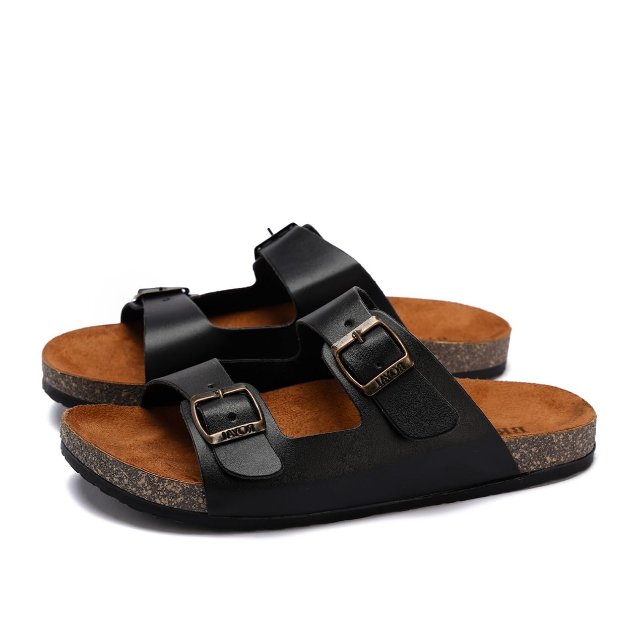 Men genuine leather slipper fashion casual look - Anti-slip  - Code 102
