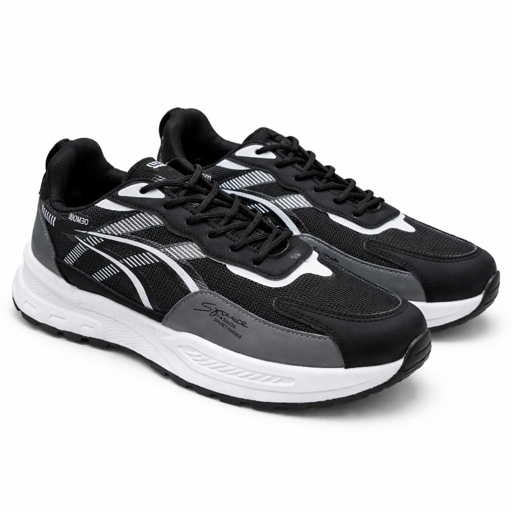 Men’s Comfortable Sports Sneakers with a Modern Design – Lightweight Shoes for Walking, Running, and Daily Use with an Anti-Slip Sole.