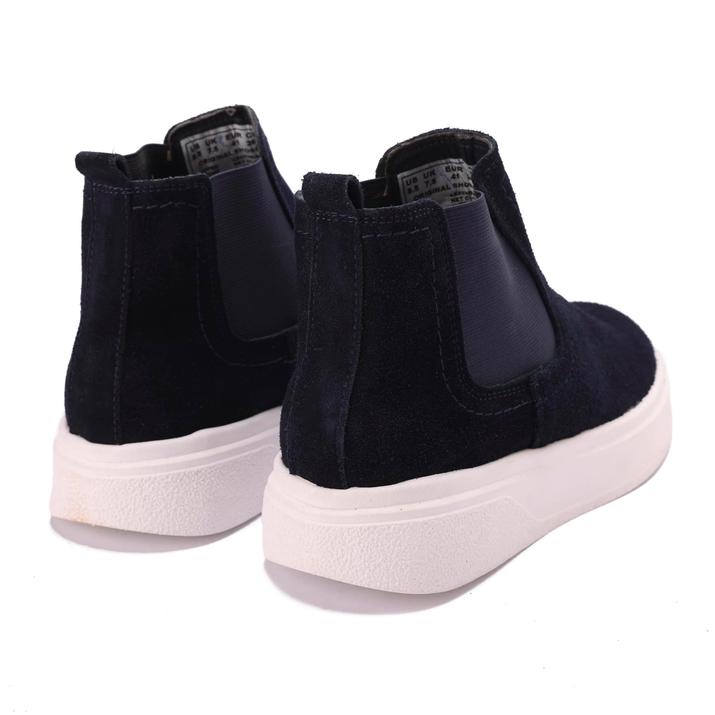 Comfortable men's shoes made of genuine suede leather with a Turkish rubber sole.