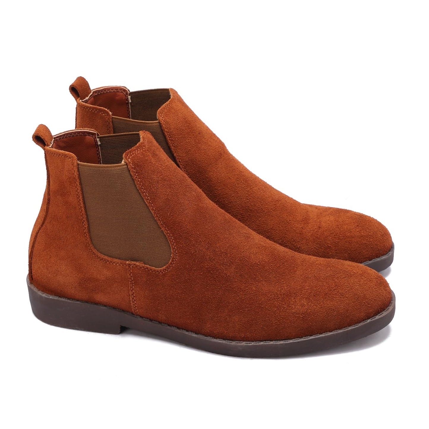 Stylish men's half-boots in suede with a comfortable sole – a modern classic design available in various sizes