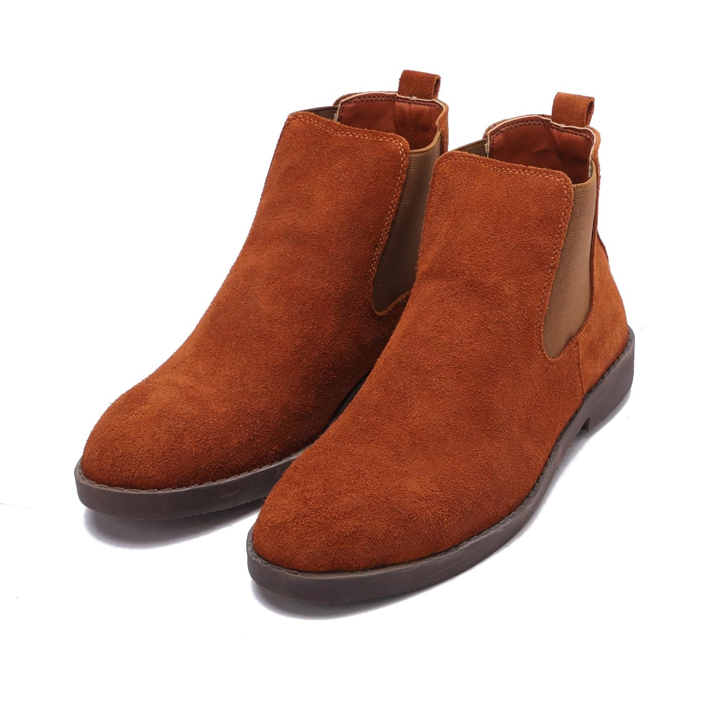 Stylish men's half-boots in suede with a comfortable sole – a modern classic design available in various sizes