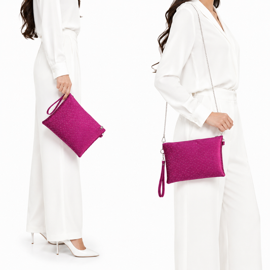 Women's 2-in-1 Clutch Bag – Code: STARS